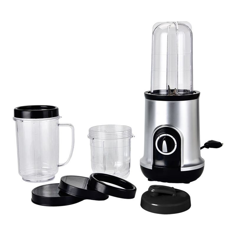 Zwarte mini -blender met 1,0L/0,75l blenderpot